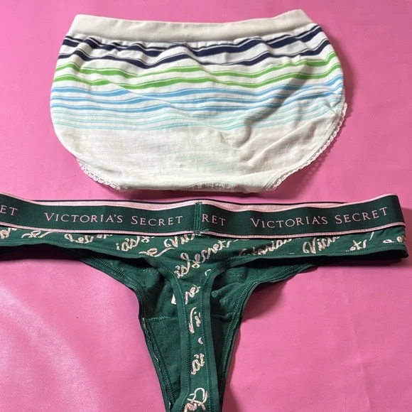 Victoria's Secret Multicolor Panty Trio - Picture 5 of 6